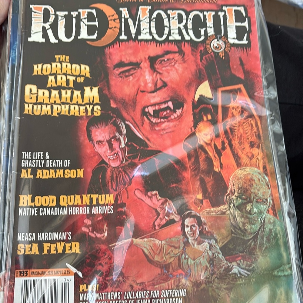 RUE MORGUE MAGAZINE #193
